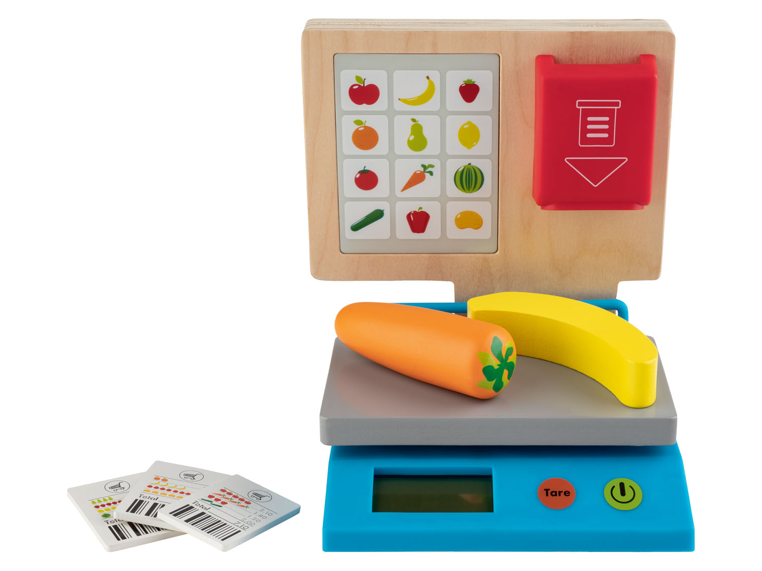 Playtive Zestaw zabawek drewnianych, 1 komplet Waga