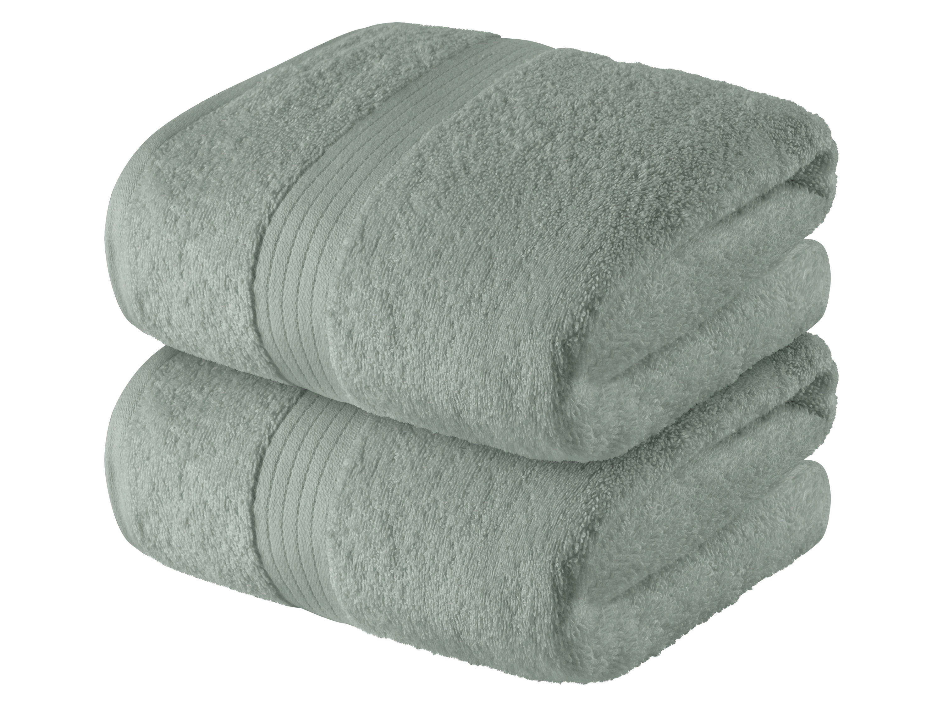 Livarno home Zestaw 2 ręczników frotté, 50 x 100 cm Miętowy