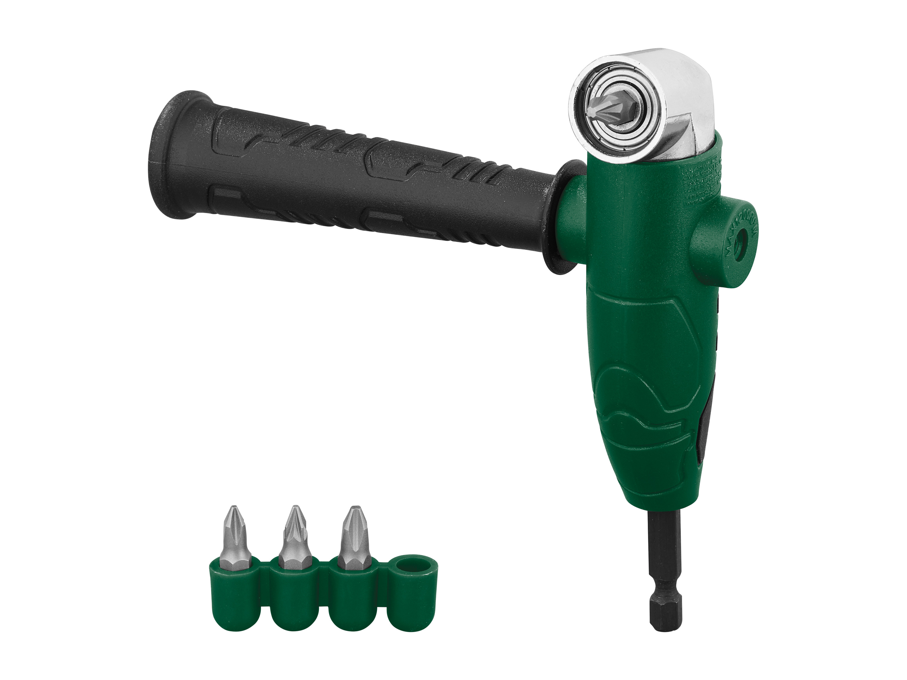 Parkside Uchwyt kątowy do bitów i zestaw wierteł Kątowy uchwyt do bitów