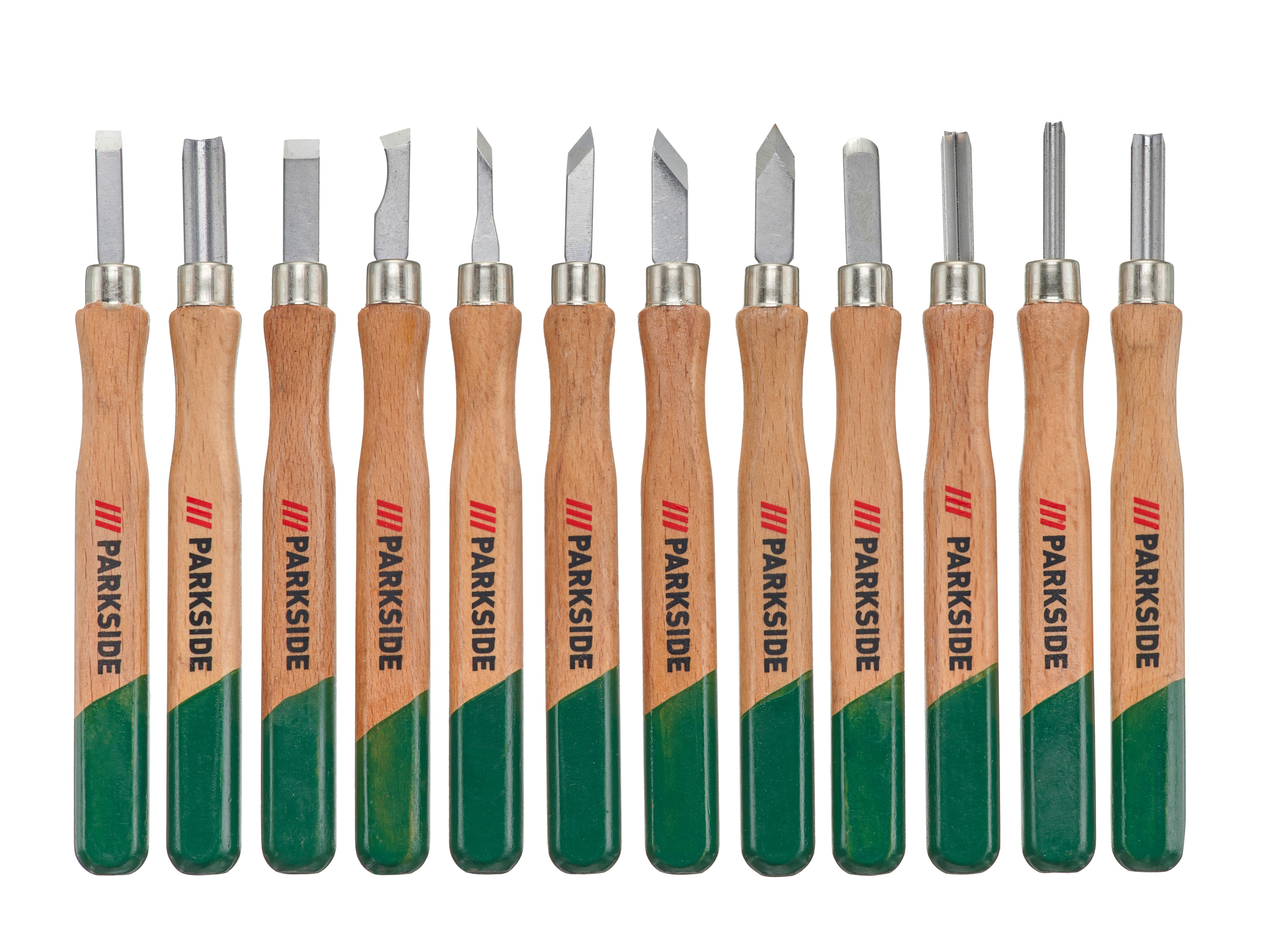 Parkside Zestaw dłut lub noży tokarskich Zestaw noży do rzeźbienia