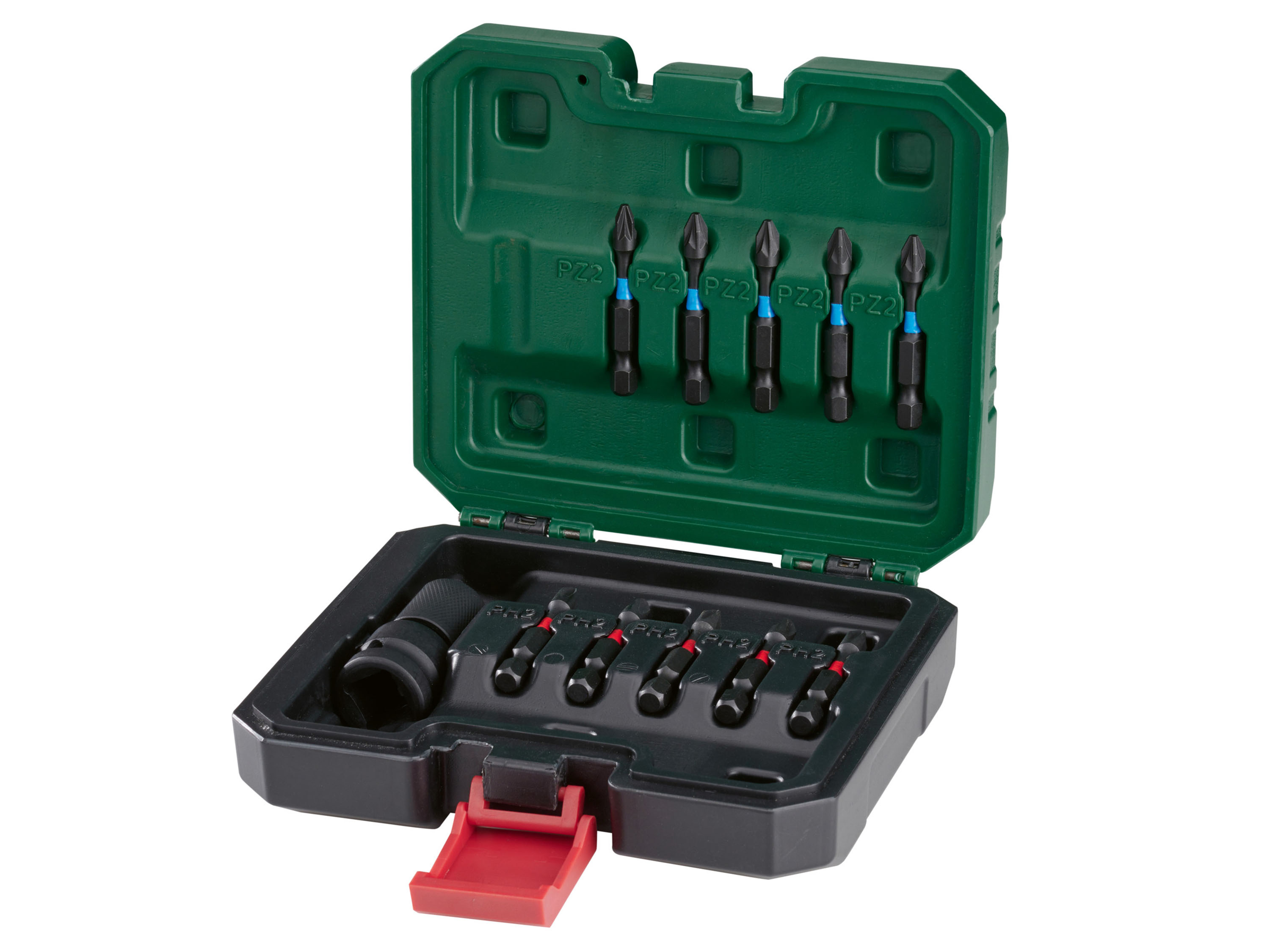 Parkside Zestaw akcesoriów warsztatowych adapter do kluczy udarowych 11 szt.