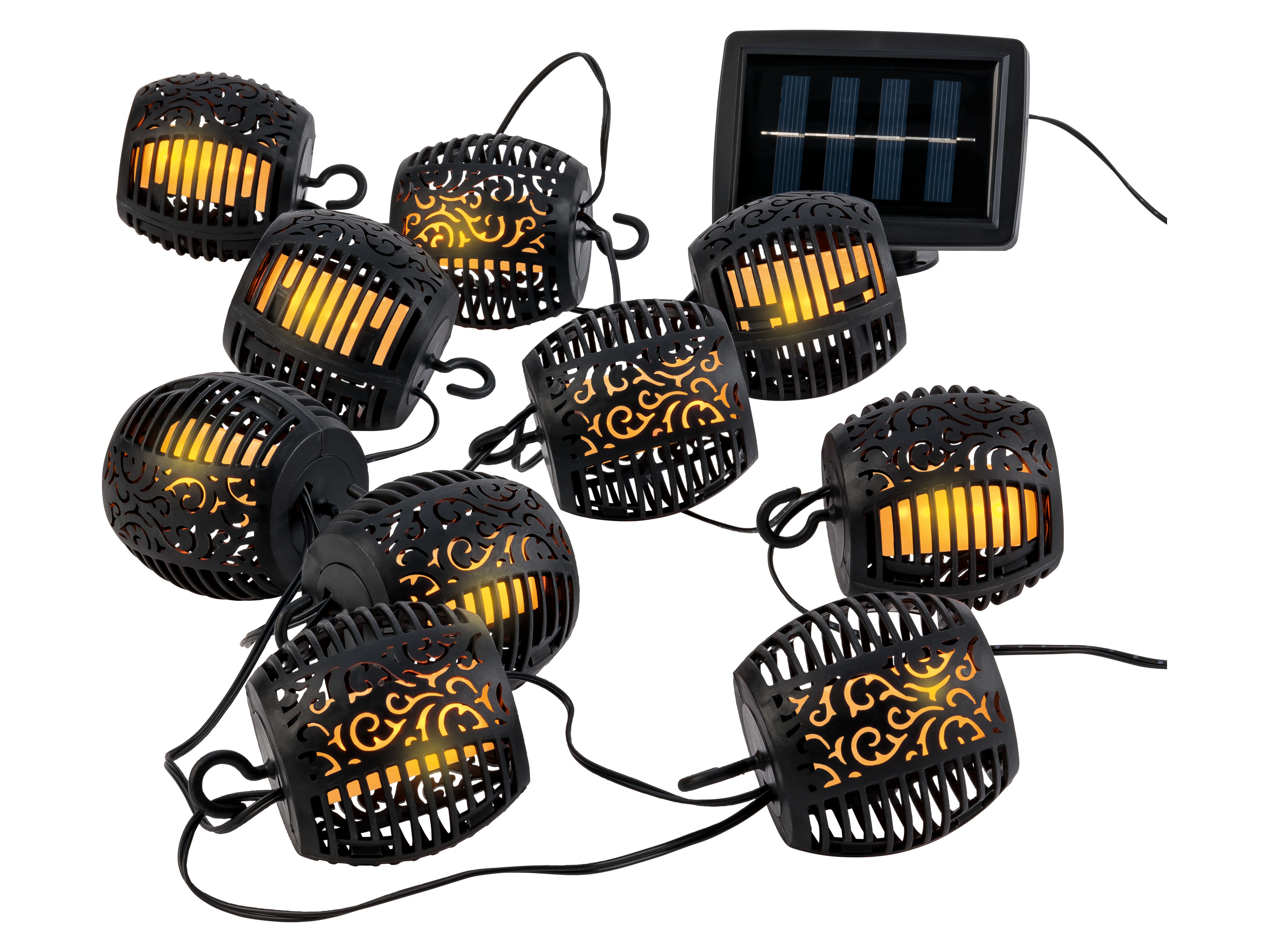 Livarno Solarna girlanda świetlna Kula