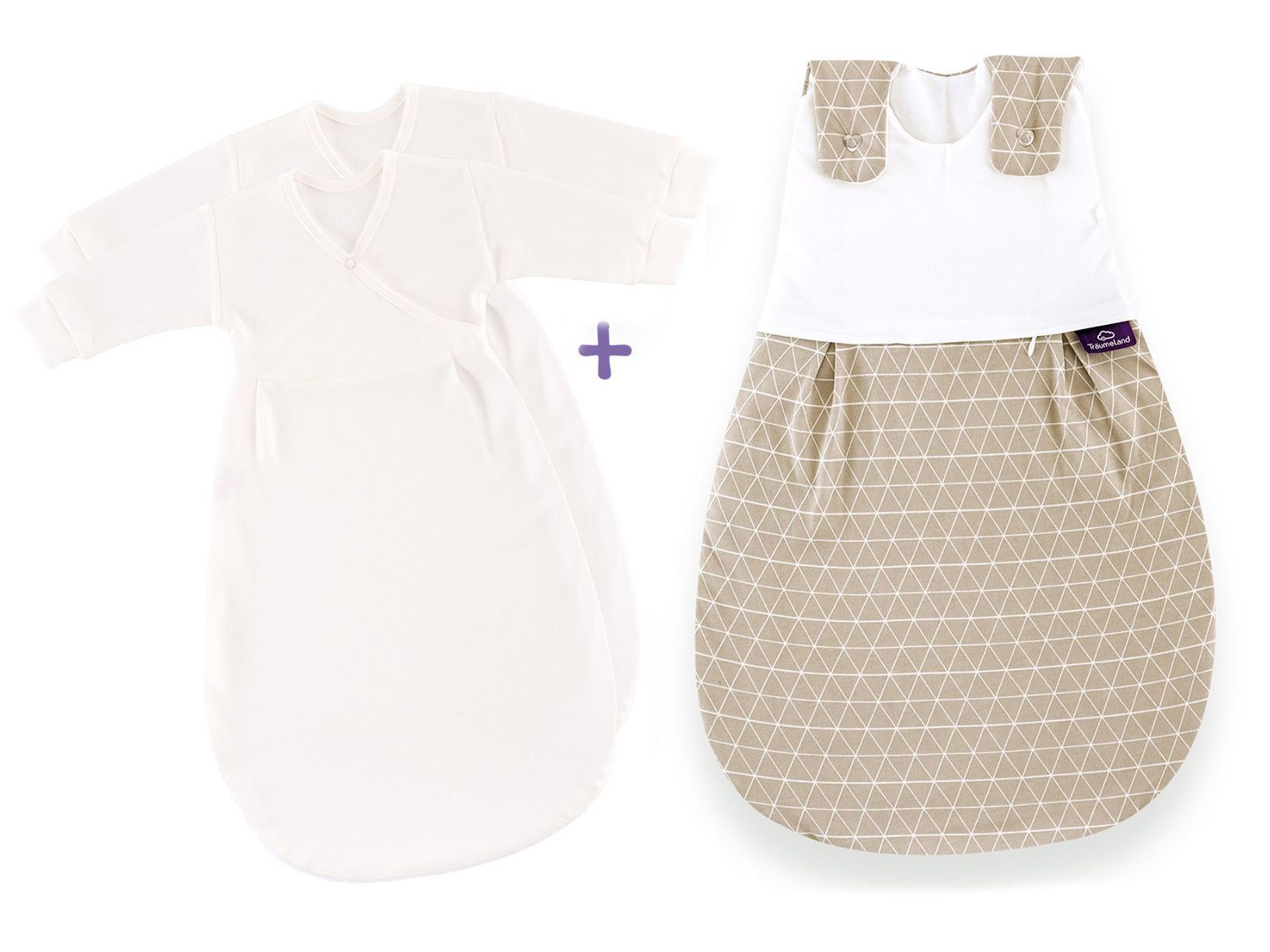 Träumeland Śpiworek niemowlęcy Liebmich 3 elementy, 80/86