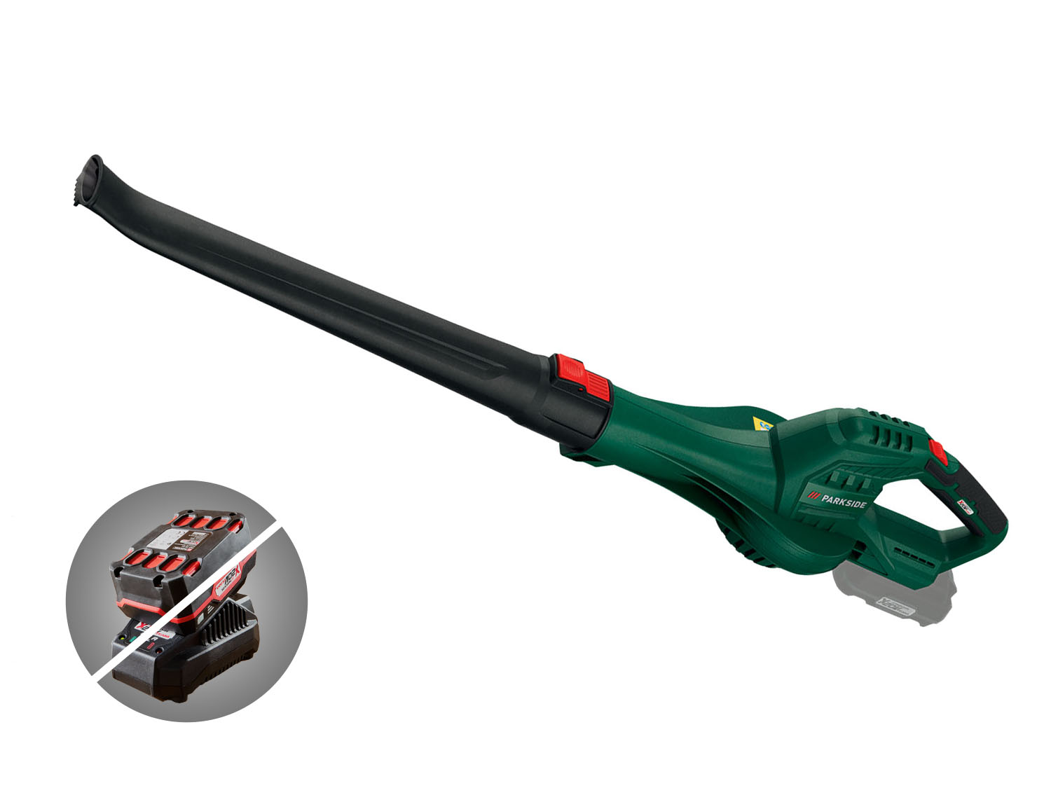 Parkside Dmuchawa do liści akumulatorowa Plba 20-Li A1, bez akumulatora i ładowarki