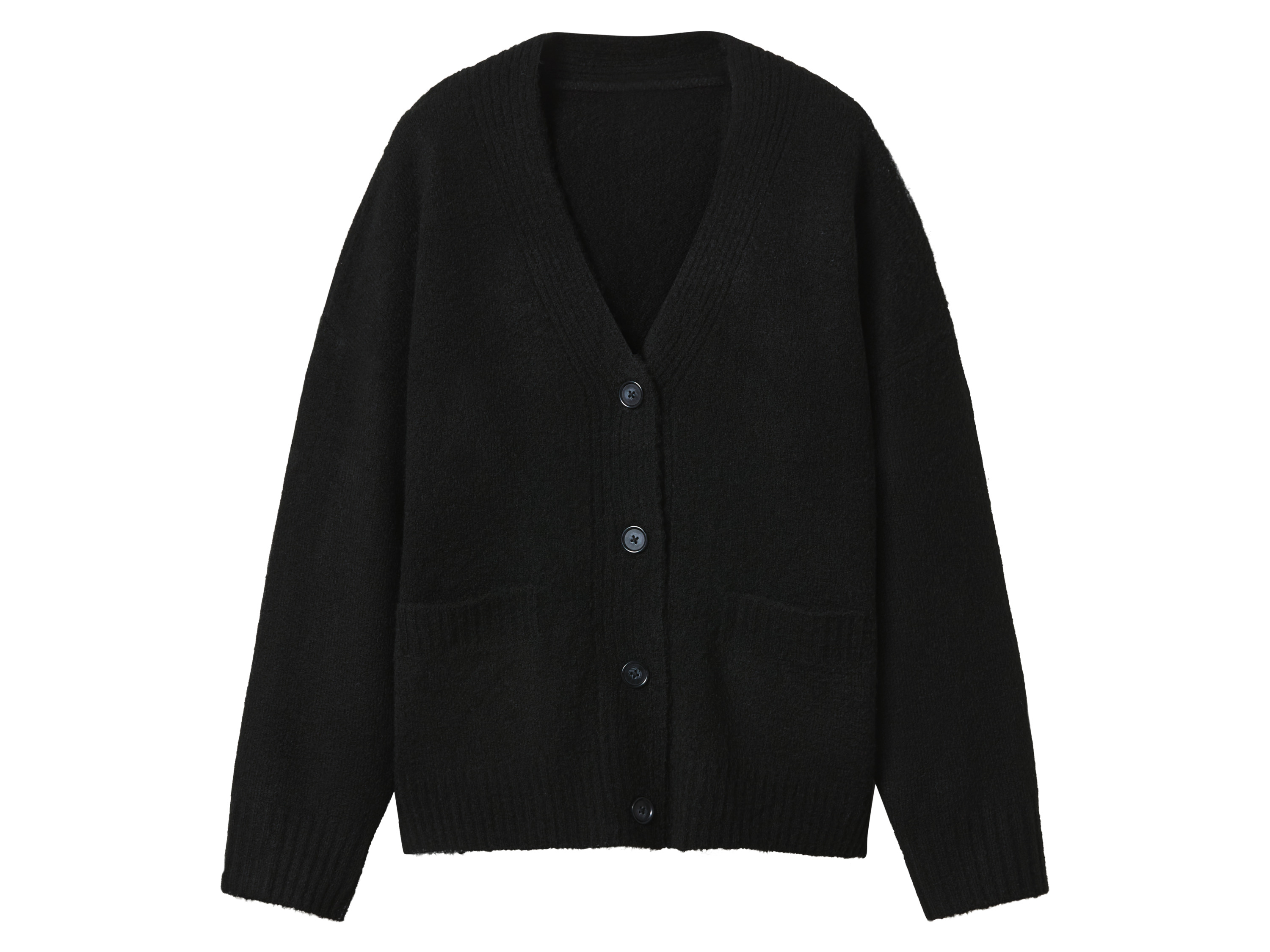 esmara Kardigan damski Czarny, XS 32/34