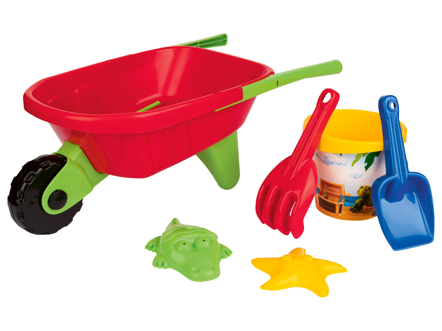 Playtive Zabawki do piasku, do tworzenia kreatywnych form Taczka