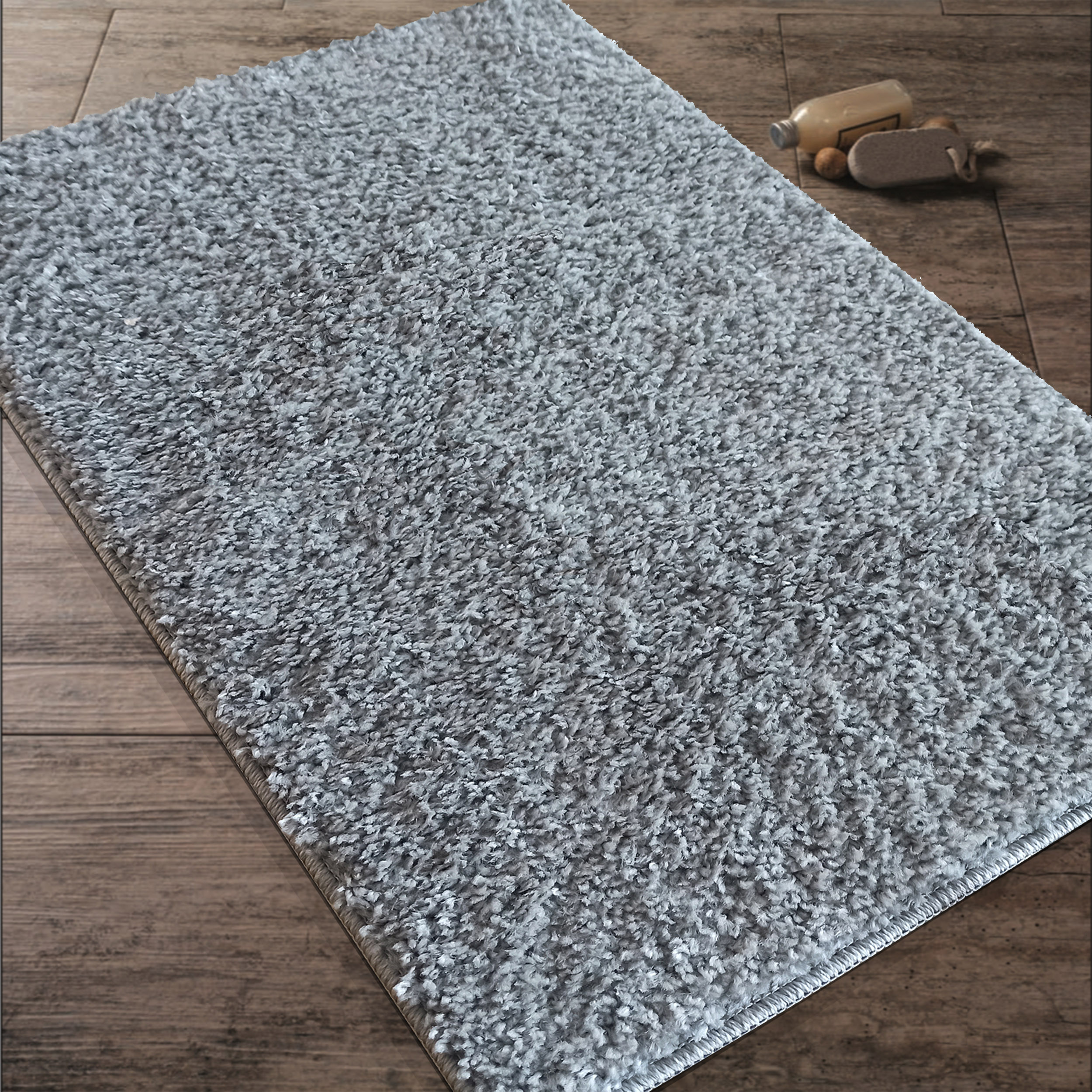 Dywan - - Szary - Shaggy - Dywanopol