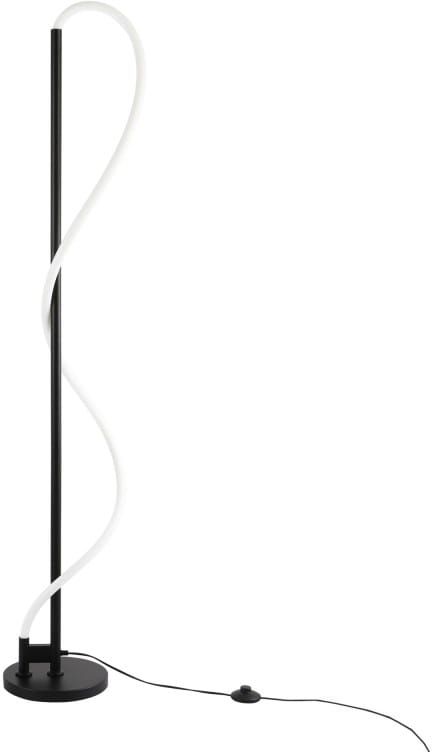 Darmowa Dostawa - Lampa stojąca 1x30 W czarna Abruzzo Spirali ABREOSC30W