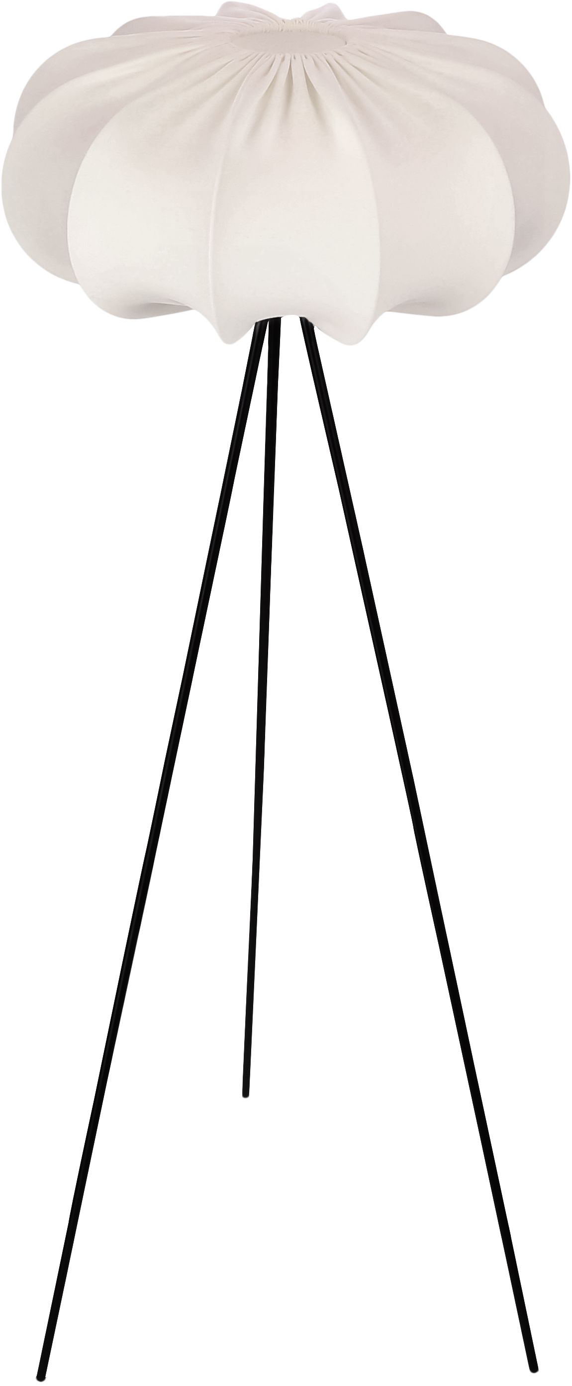 Darmowa Dostawa - Lampa stojąca 1x40 W czarna-kremowa Candellux Cafee 5142033