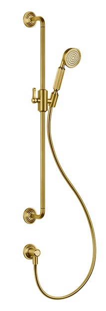 Darmowa Dostawa - Zestaw prysznicowy ścienny złoty Gessi Venti20 65142716