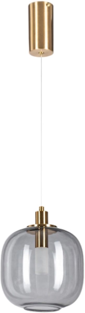 Darmowa Dostawa - Lampa wisząca 1x6 W przydymiona-złota Altavola Design Polar LA019Pgrey