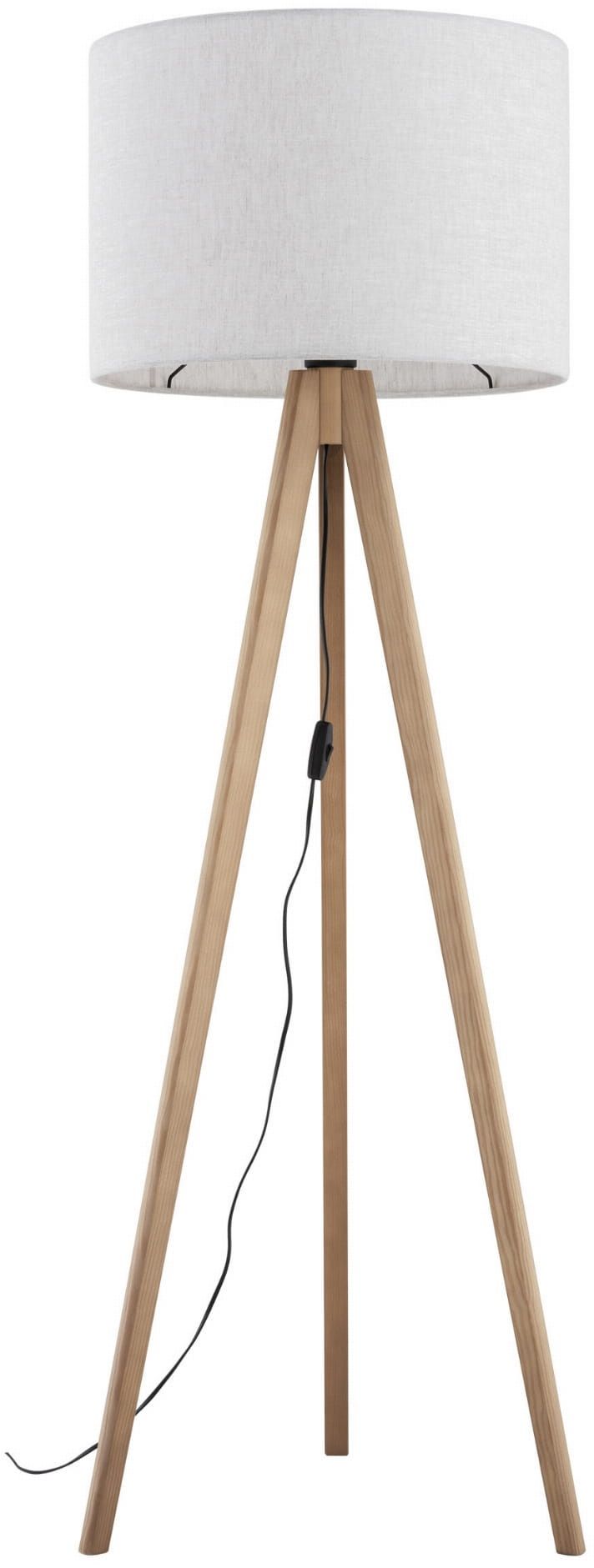 Darmowa Dostawa - Lampa stojąca 1x15 W drewno TK Lighting Grand 16007