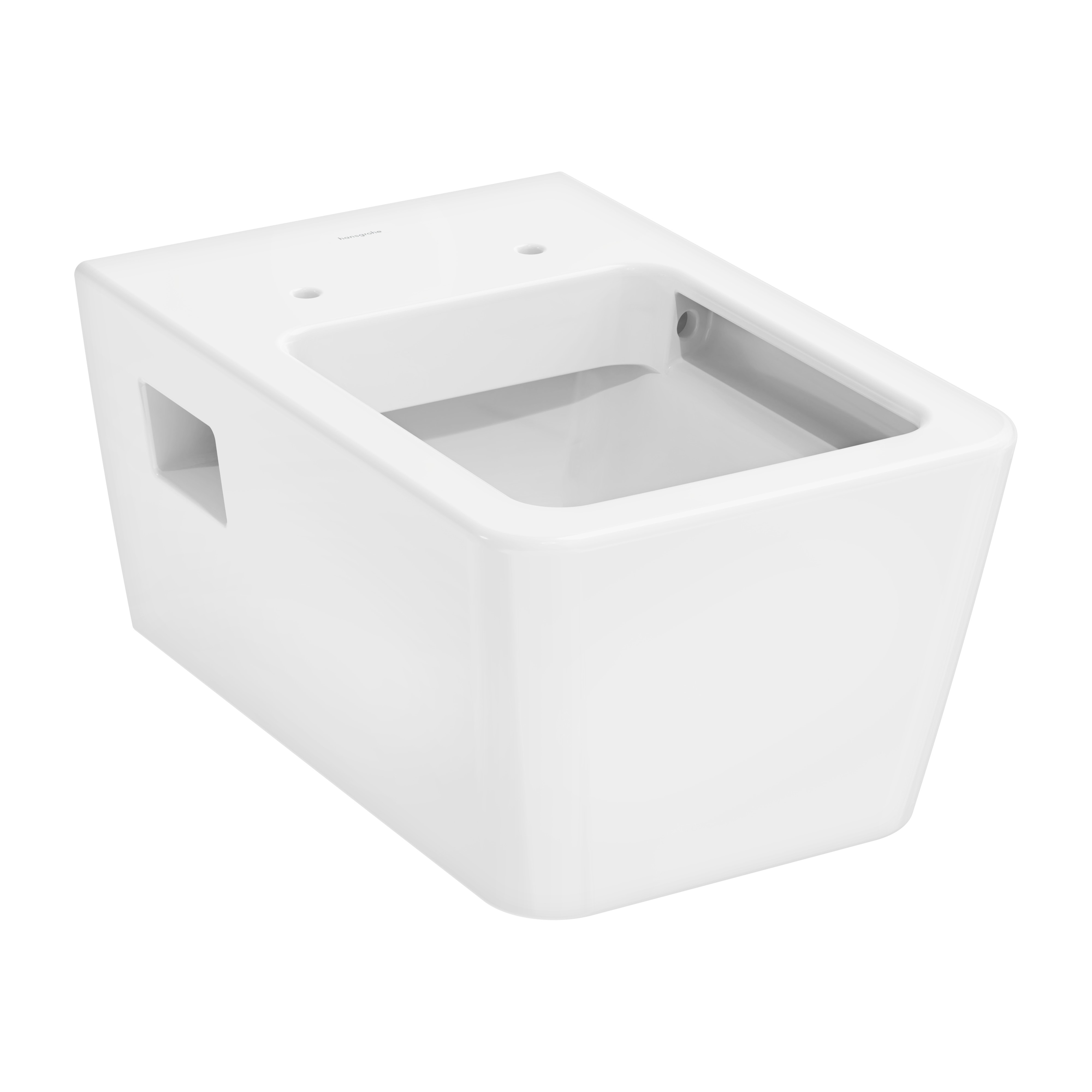 Darmowa Dostawa - Miska WC wisząca bez kołnierza biały połysk Hansgrohe EluPura Original Q 61181450