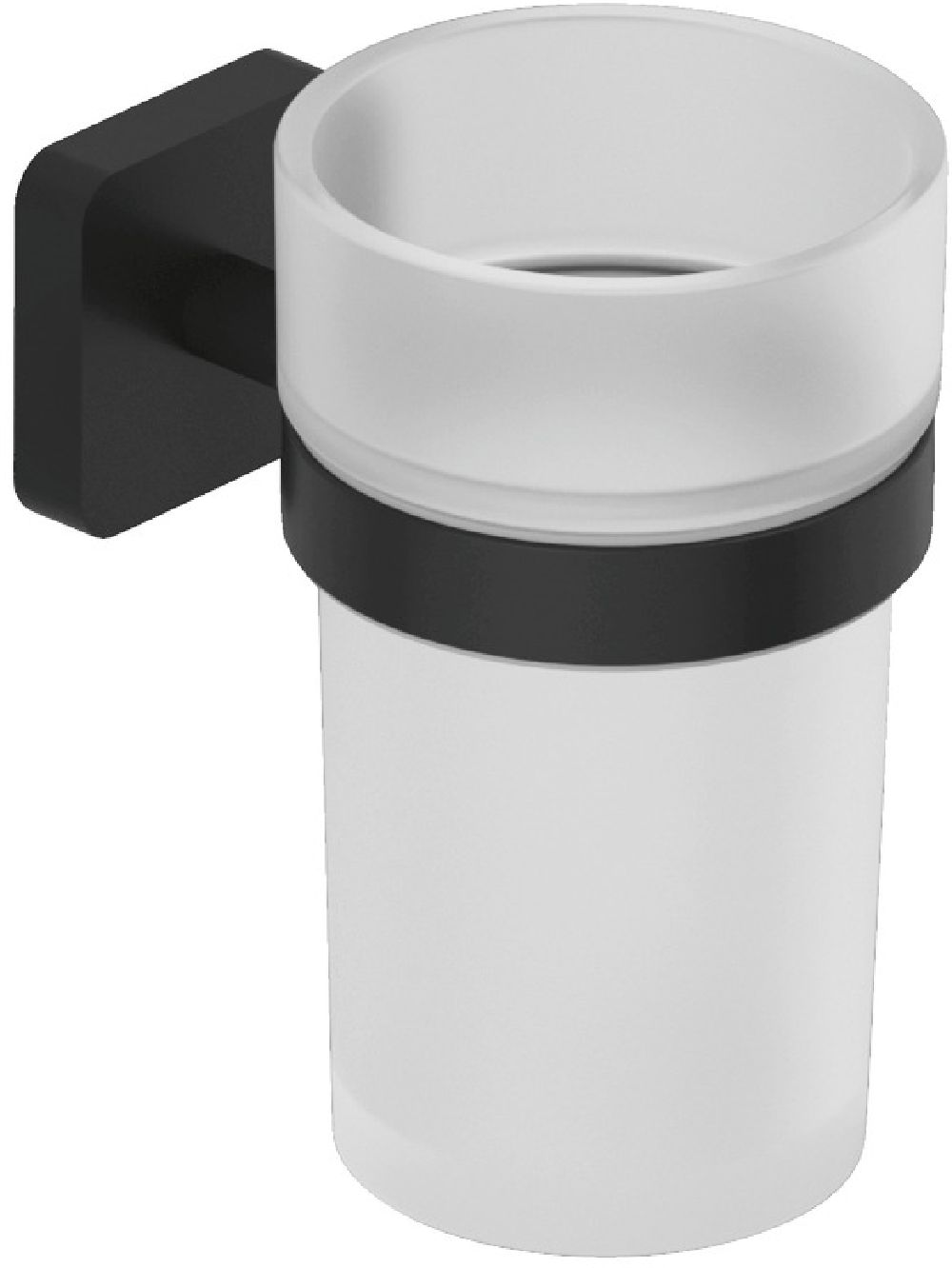 Darmowa Dostawa - Kubek na szczoteczki czarny Kludi Vela S 2597539