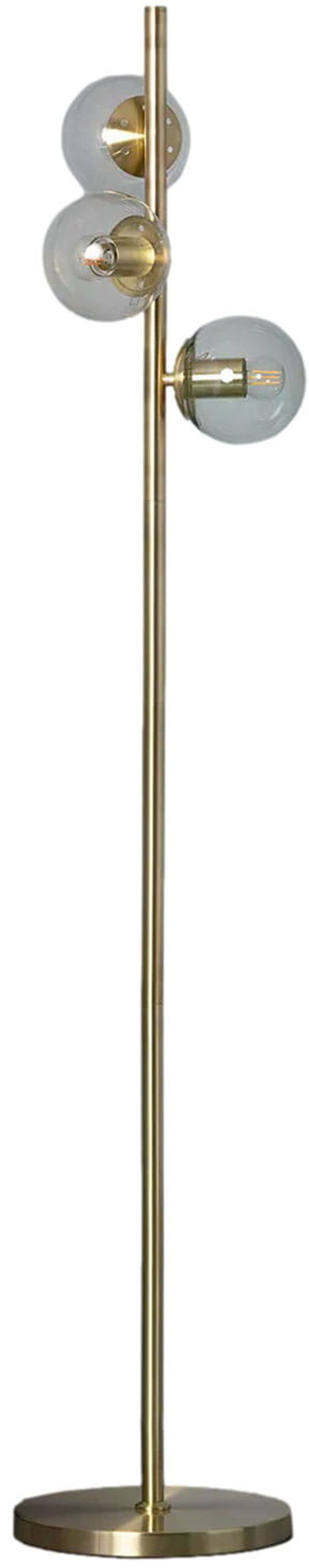 Darmowa Dostawa - Lampa stojąca 3x40 W złoty Abruzzo Milano ABRLSP3XE27