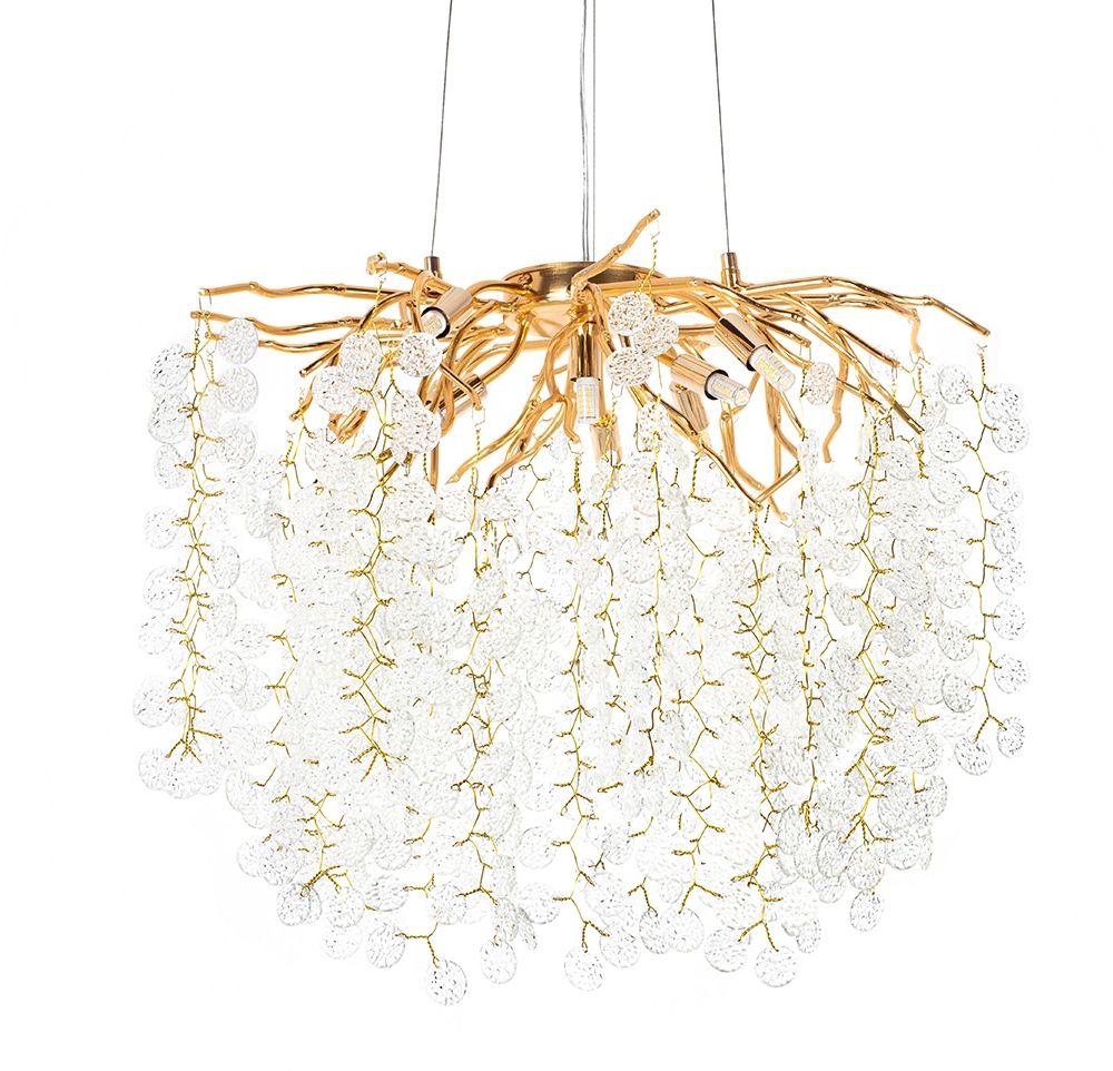 Darmowa Dostawa - Lampa wisząca powyżej 6x20 W złota Moosee Riviera 5900168832947