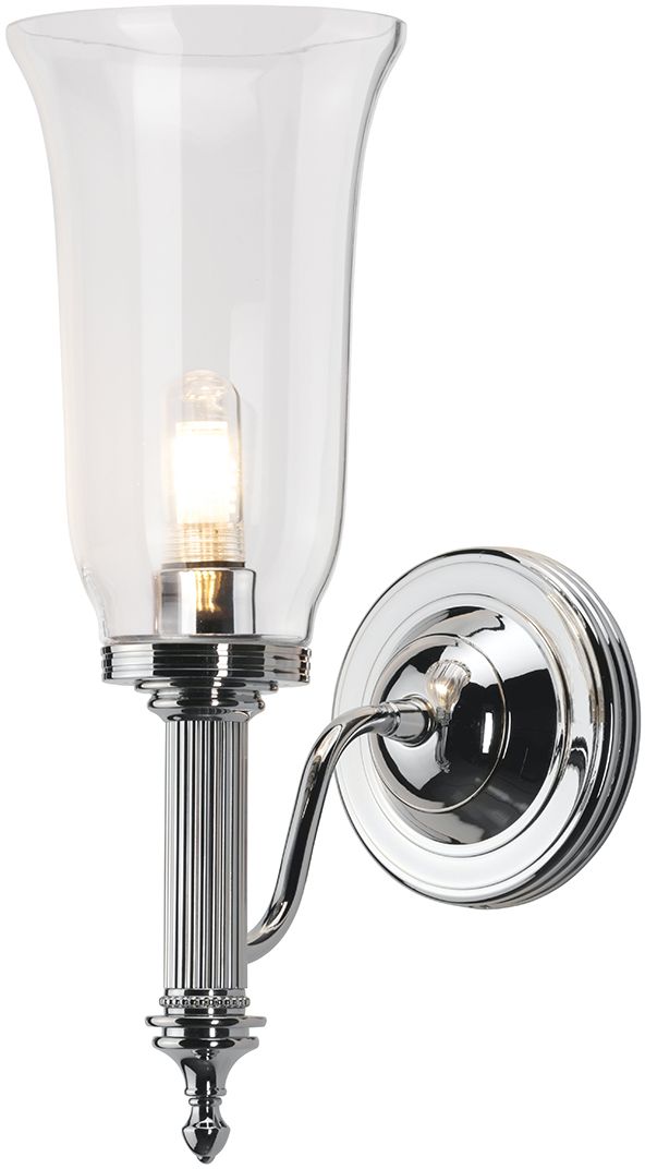 Darmowa Dostawa - Kinkiet 1x3 W chrom Elstead Lighting Carroll BATHCARROLL2PC