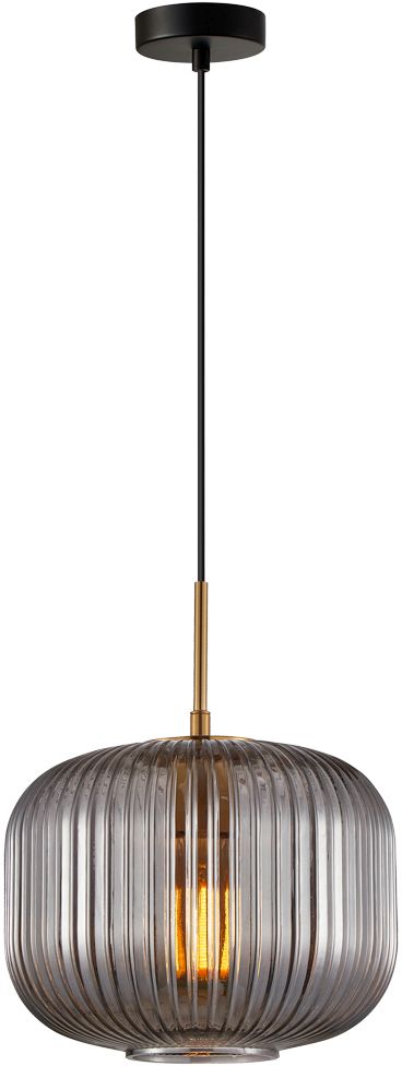 Darmowa Dostawa - Lampa wisząca 1x40 W złota Italux Gavino PND264761BROSG