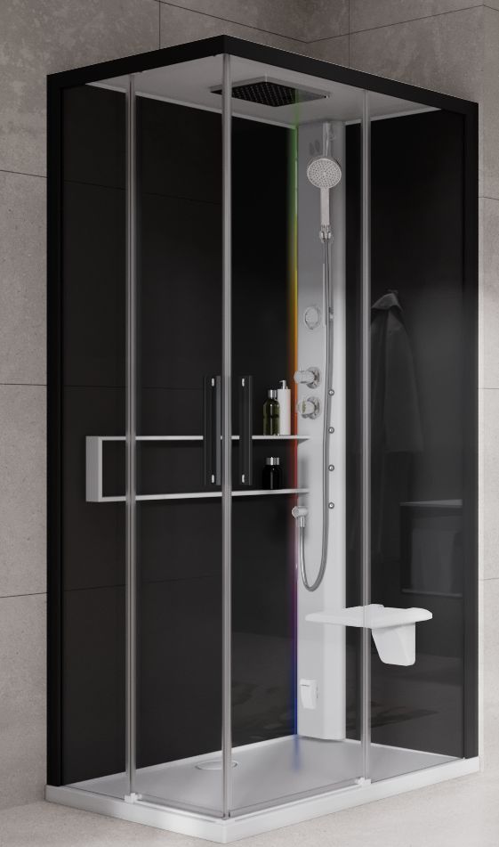 Darmowa Dostawa - Kabina z hydromasażem Novellini Glax G22A9079DT51UH