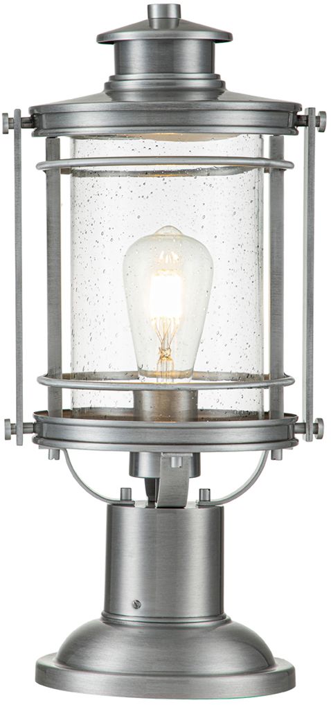 Darmowa Dostawa - Lampa stojąca zewnętrzna 1x60 W przezroczysta-aluminium Quintiesse Booker QNBOOKER3MIA