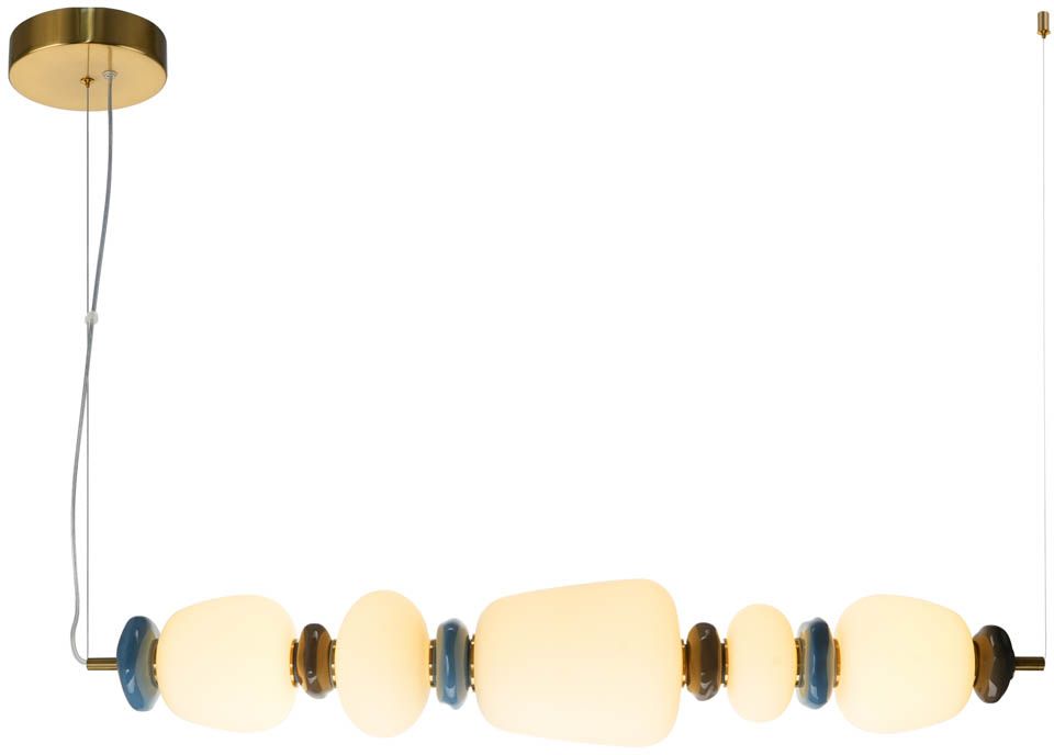 Darmowa Dostawa - Lampa wisząca 1x26 W złota Italux Evans PND949815AGD