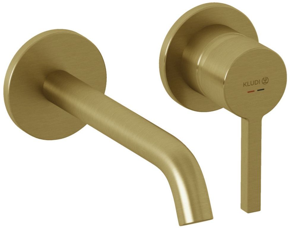 Darmowa Dostawa - Bateria umywalkowa podtynkowa złota Kludi Nova Fonte Pura 20244N015