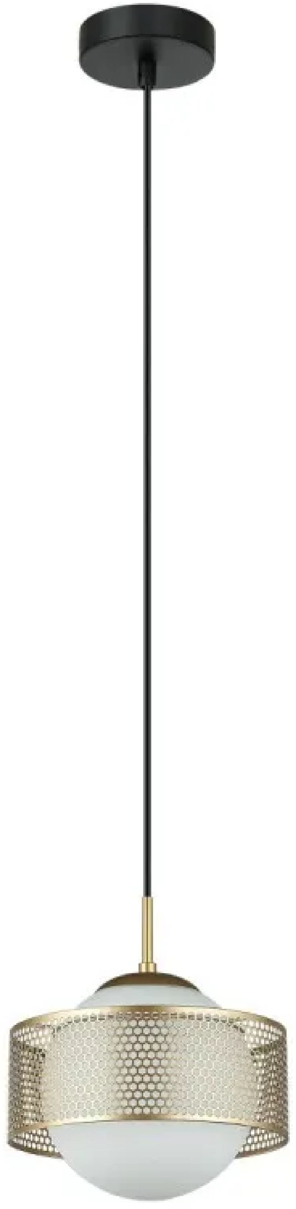 Darmowa Dostawa - Lampa wisząca 1x40 W złota Italux Lomica PND554561LGD