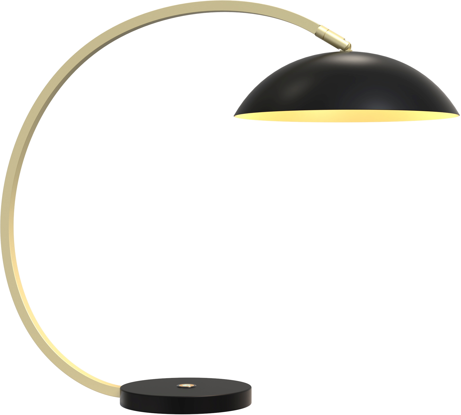 Darmowa Dostawa - Lampa biurkowa 1x10.5 W czarna-złota Aviano Rosskoff 8001104