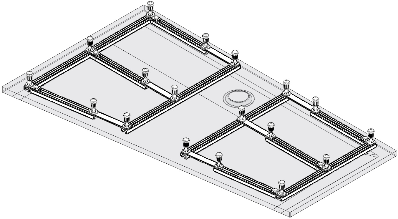 Darmowa Dostawa - Stelaż do brodzika Sanplast 194E1570