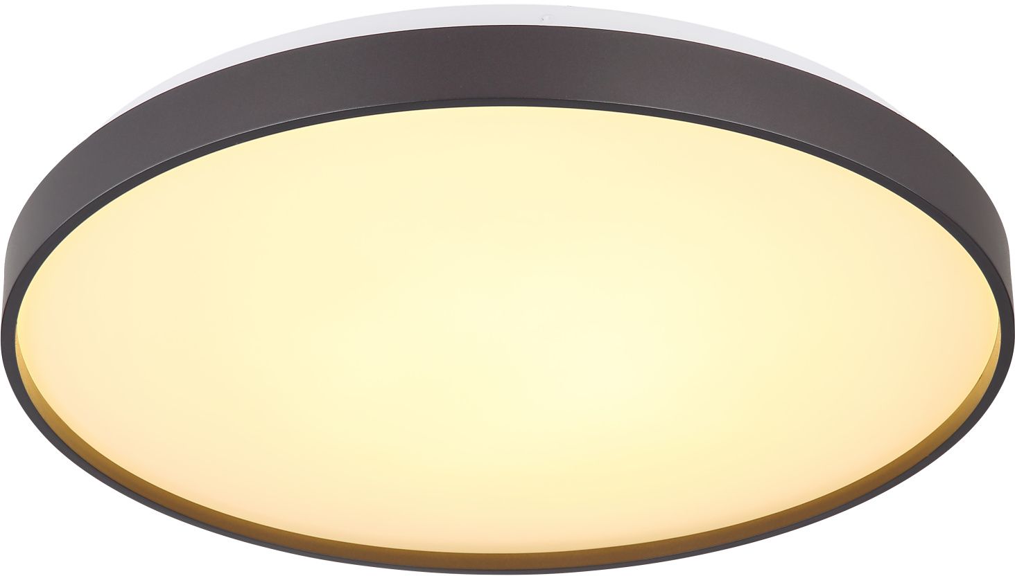 Darmowa Dostawa - Plafon 1x24 W biały-szary Globo Lighting Eclypse 4126224