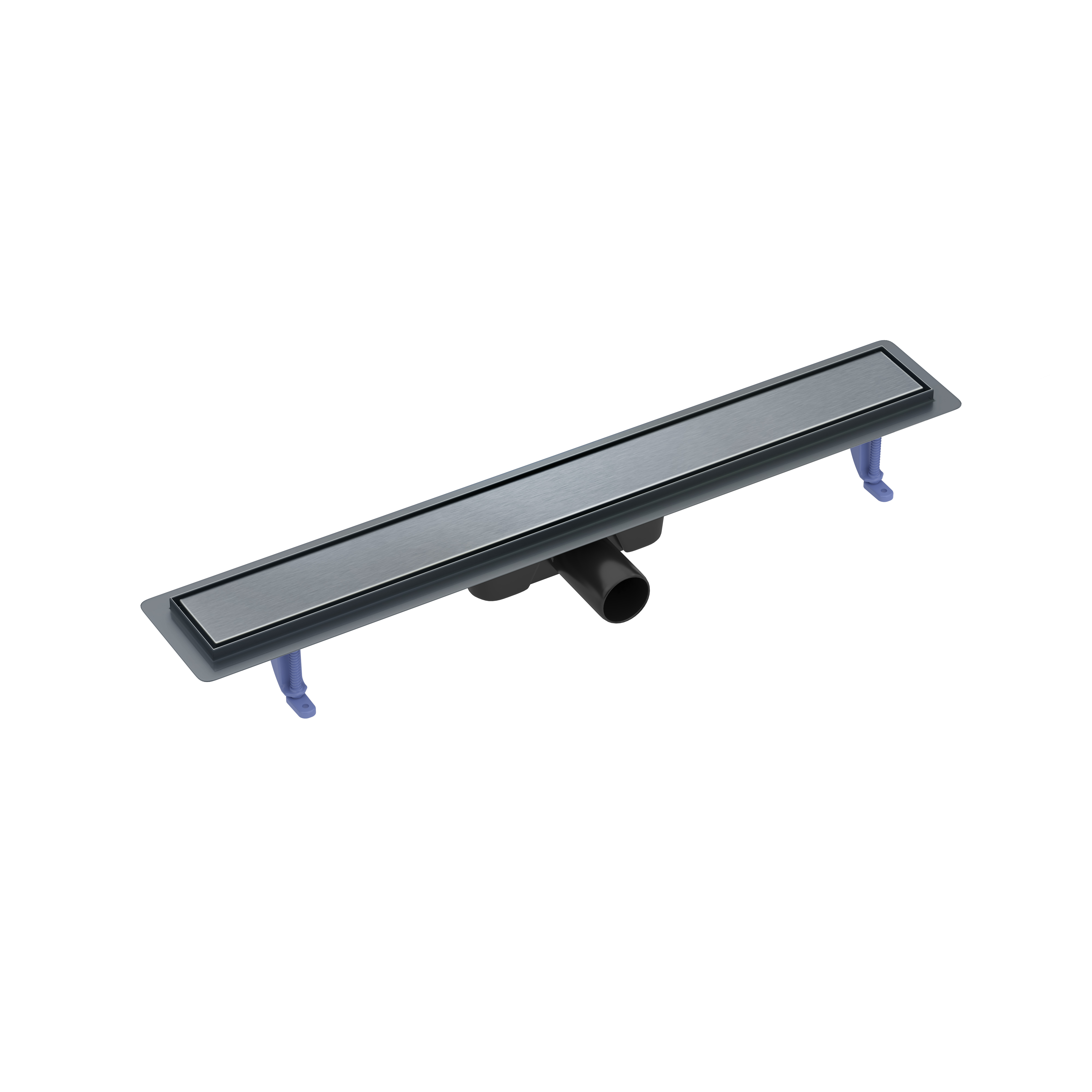 Darmowa Dostawa - Odpływ prysznicowy 70 cm czarny-grafit Cersanit Tako S204063