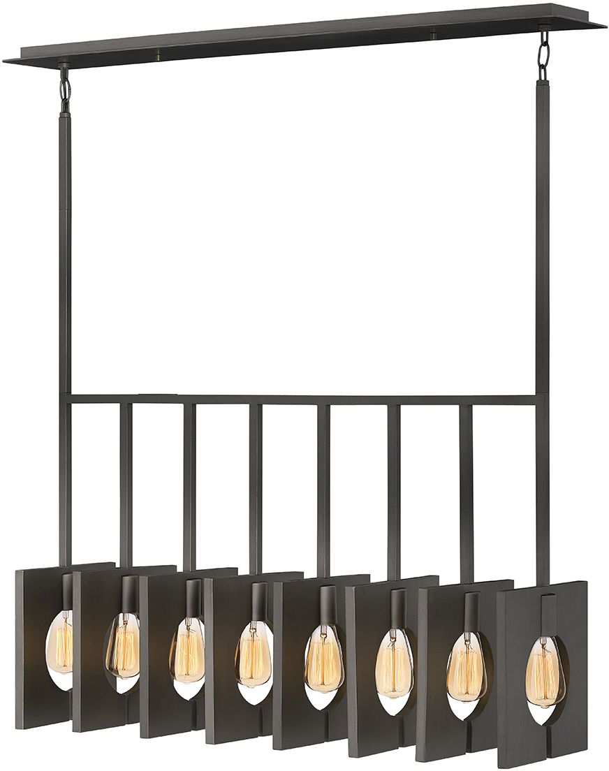 Darmowa Dostawa - Lampa wisząca x60 W grafitowa Quintiesse Ludlow QNLUDLOW8GR