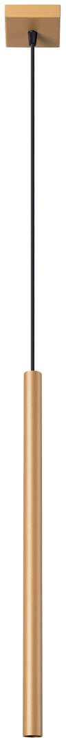 Darmowa Dostawa - Lampa wisząca 1x8 W złota Sollux Lighting Pastelo SL1170