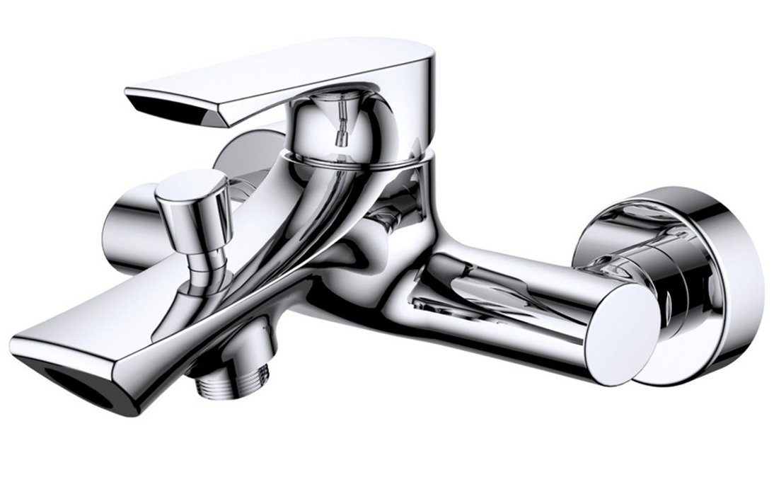 Darmowa Dostawa - Bateria wannowo-prysznicowa ścienna chrom Sea-Horse Art BJC303