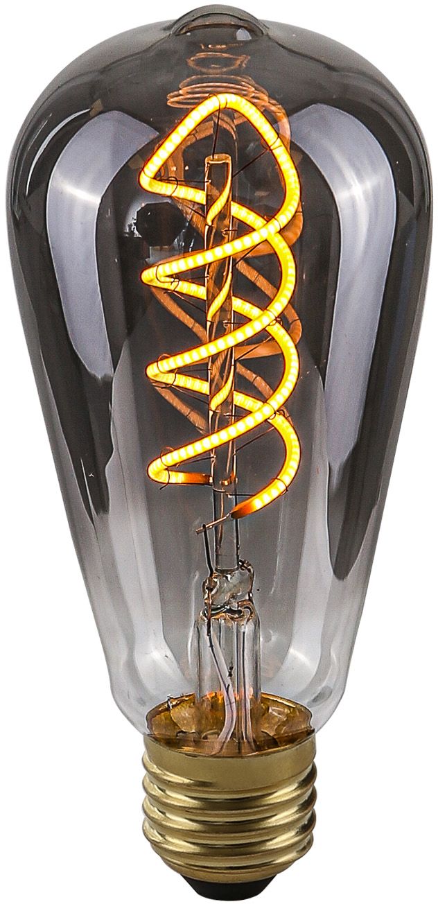 Darmowa Dostawa - Żarówka LED 1x4 W 2200 K e27 Italux Spiral Smoke 801551ST64