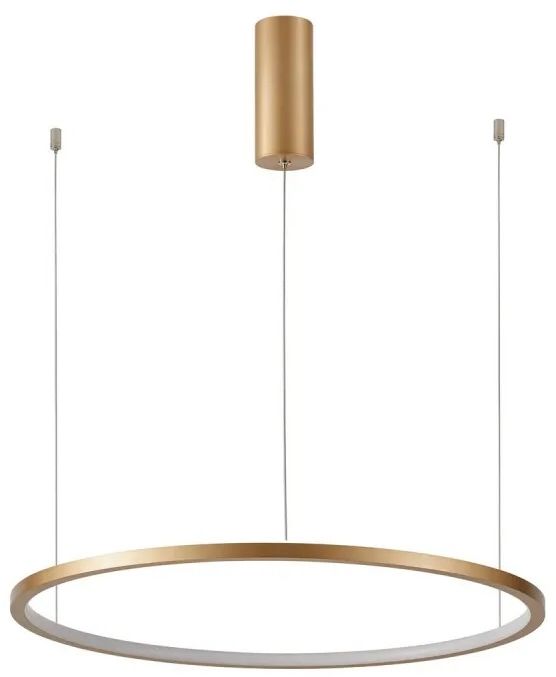 Darmowa Dostawa - Lampa wisząca 1x48 W złota Italux Vinola PND56135B080RPPGD3KS4KTRDIMM