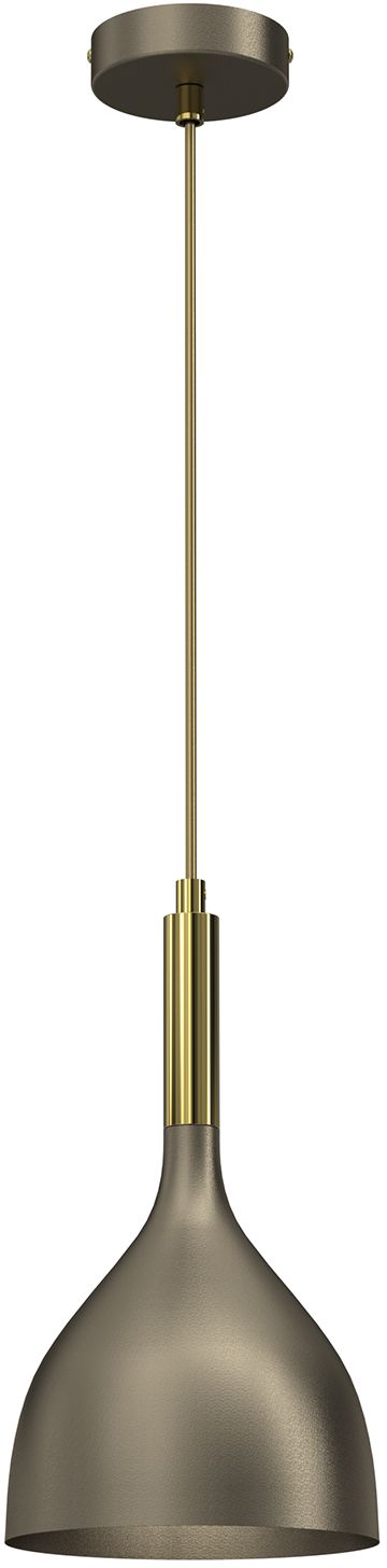 Darmowa Dostawa - Lampa wisząca 1x60 W złota-tytan Luminex Noak 4002
