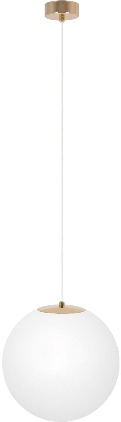 Darmowa Dostawa - Lampa wisząca 1x15 W biała-złota Kaja Lumia K5402