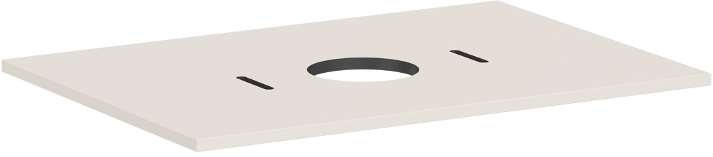 Darmowa Dostawa - Blat naszafkowy 78x55 cm piaskowy Hansgrohe Xilesa E 54275780