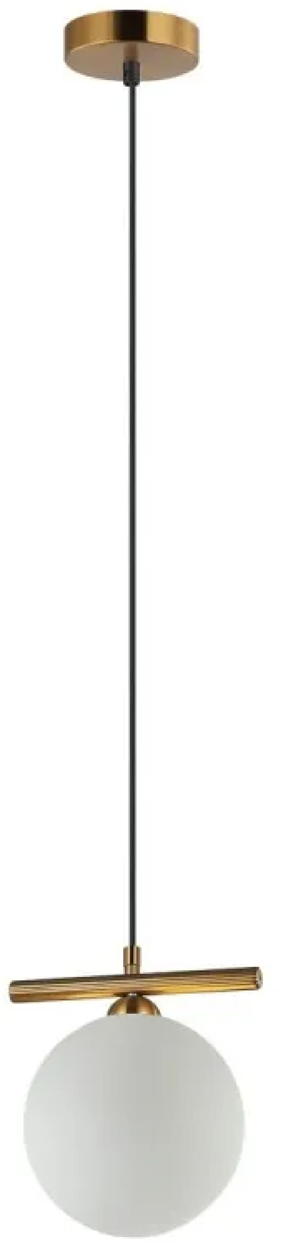 Darmowa Dostawa - Lampa wisząca 1x25 W złota Italux Merseta PND463321MBROW