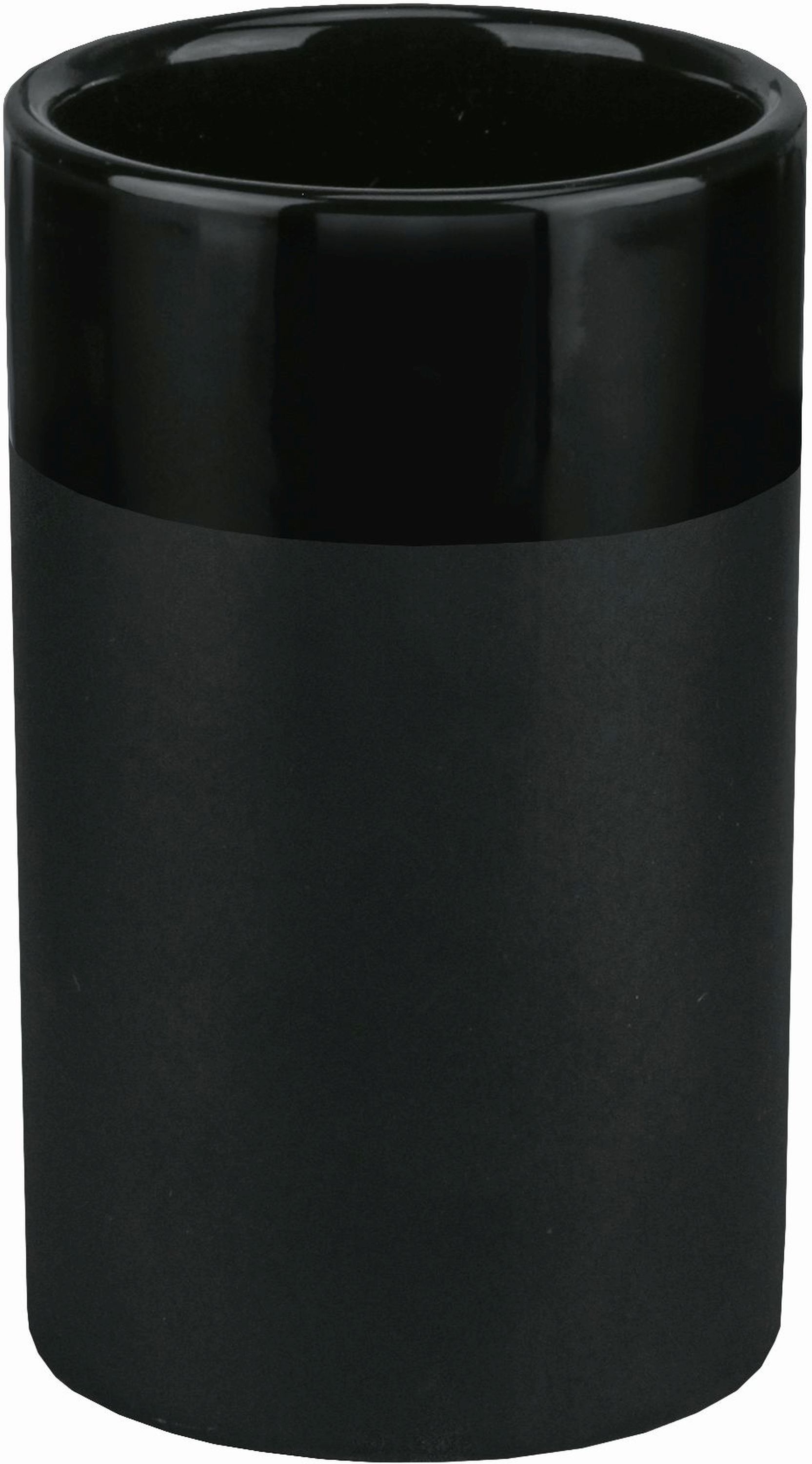 Darmowa Dostawa - Kubek na szczoteczki czarny Kleine Wolke Deep 8681926852