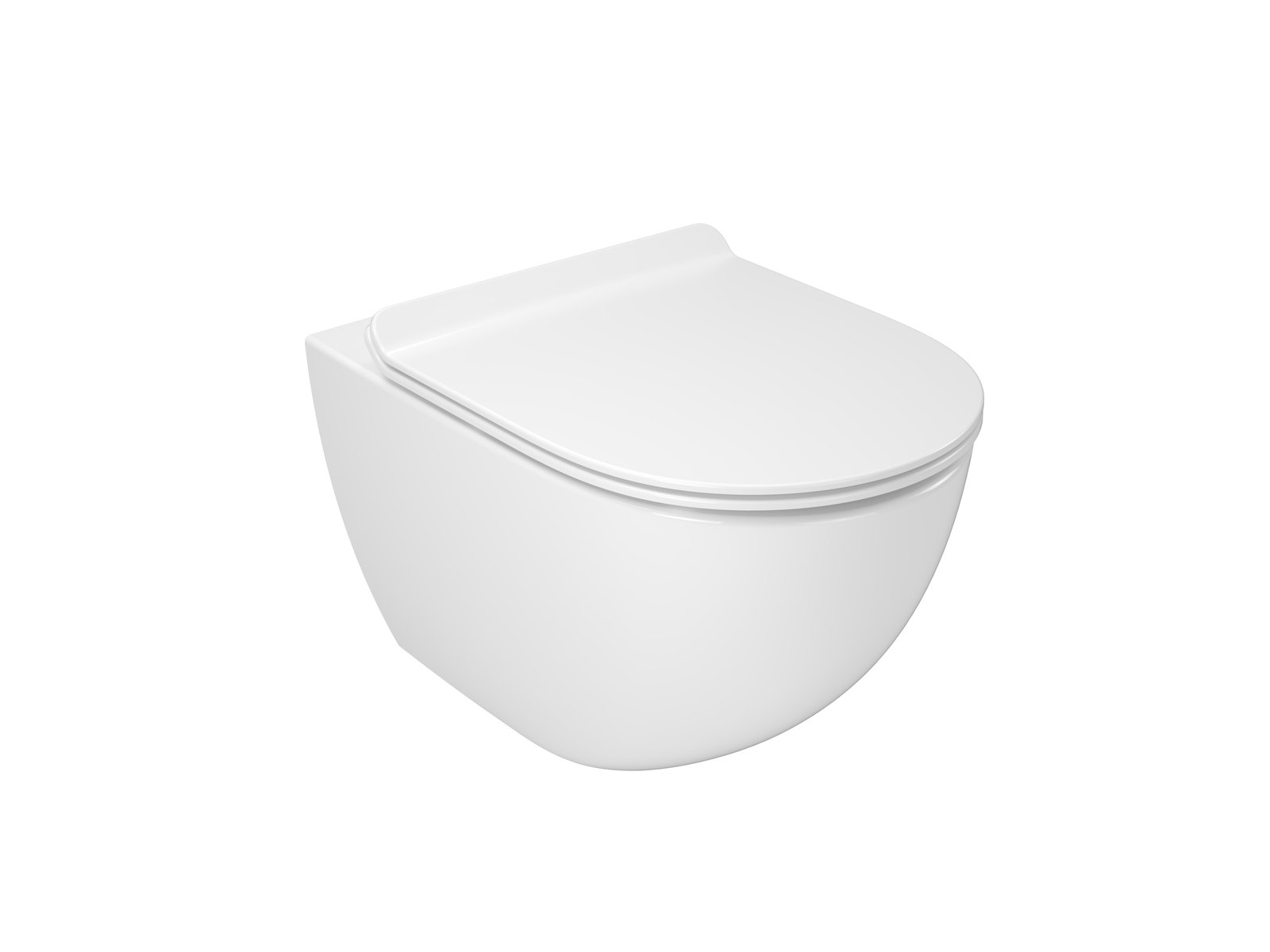 Darmowa Dostawa - Miska WC wisząca bez kołnierza biały połysk Ravak Vita RimOff X01860
