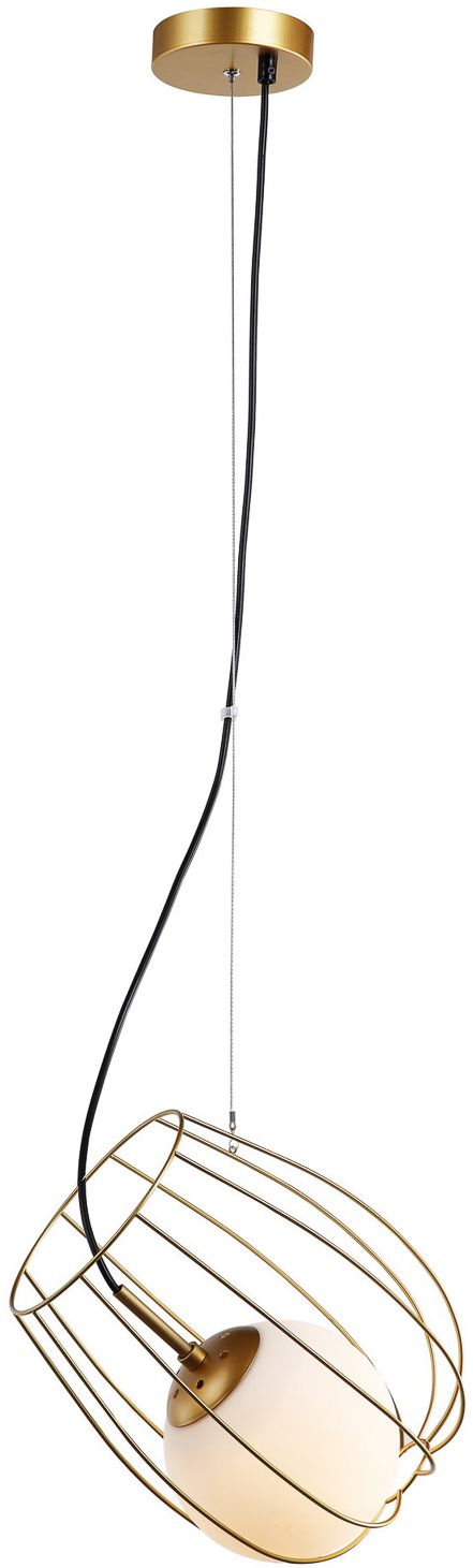 Darmowa Dostawa - Lampa wisząca 1x40 W złota Italux Melisa MDM39431GD