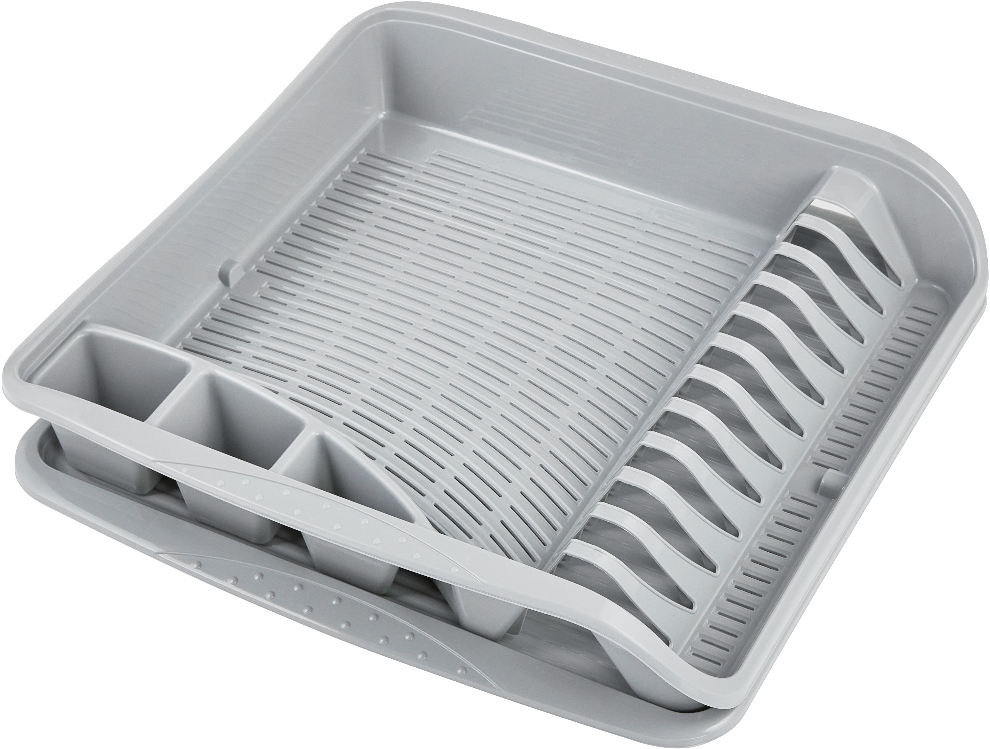 Darmowa Dostawa - Suszarka do naczyń 39.5x39.5x8 cm szary Keeeper Pierre 1058613000000