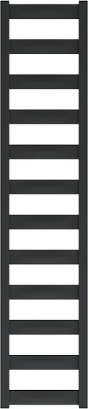 Darmowa Dostawa - Grzejnik łazienkowy dekoracyjny 139x30 cm czarny LaVita Hermes 5903918415544