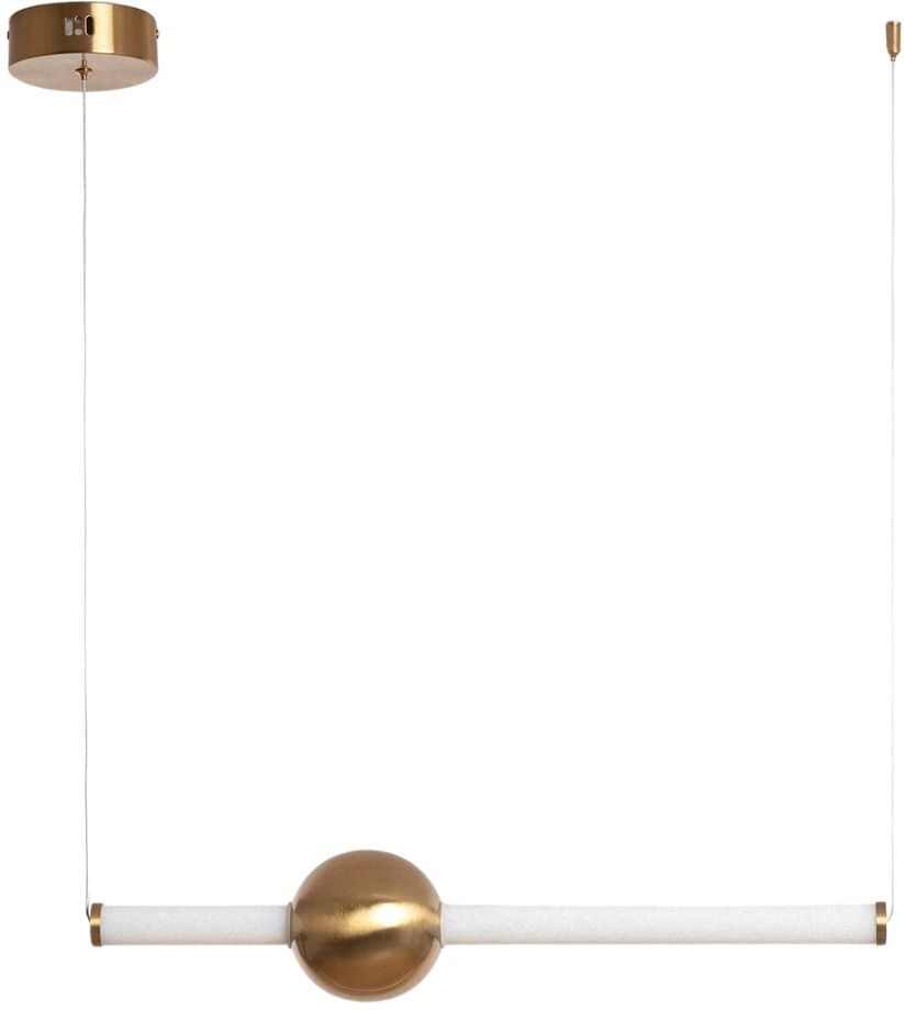 Darmowa Dostawa - Lampa wisząca 1x14 W złota Abruzzo Macchinetta ABRLWLMACH14W