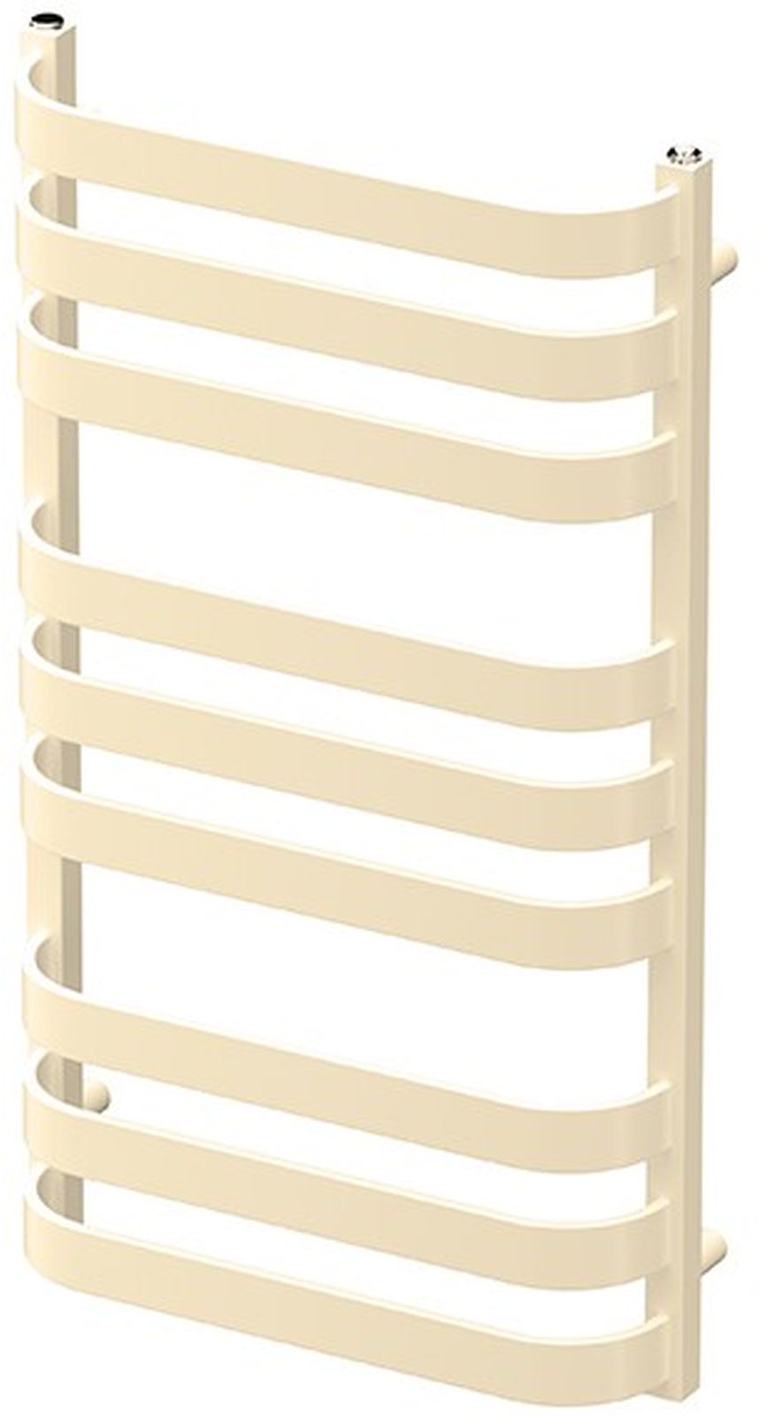 Darmowa Dostawa - Grzejnik łazienkowy drabinkowy 93x53 cm beżowy/brązowy LaVita Scala 5904194693213