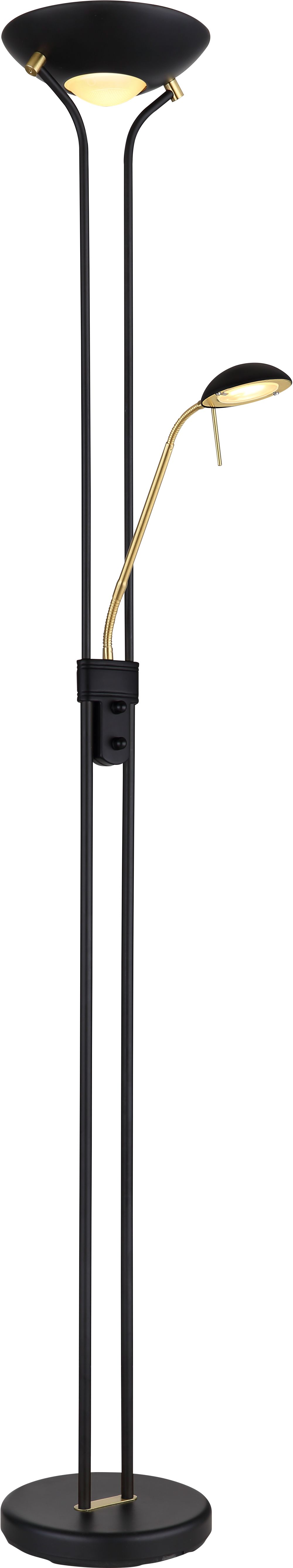 Darmowa Dostawa - Lampa stojąca czarna Globo Lighting Leonas 59020B