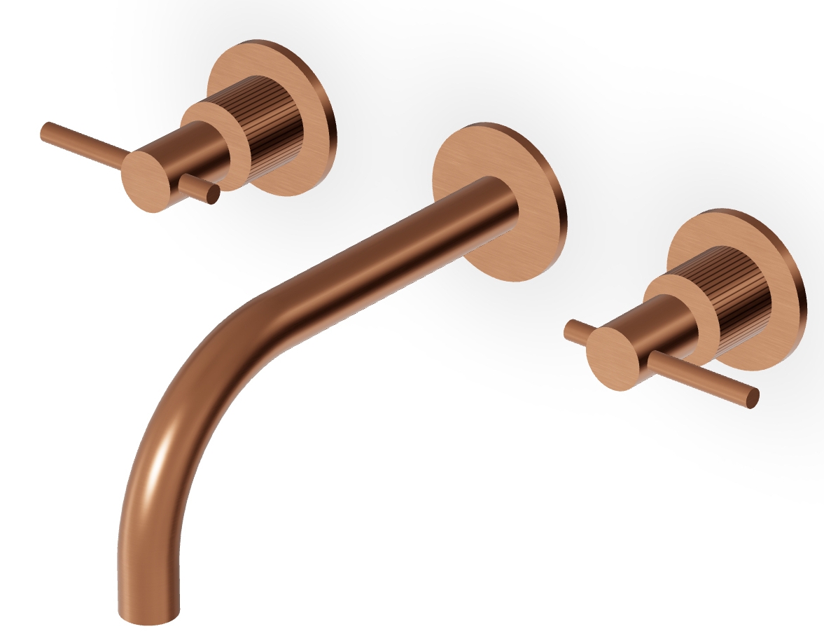 Darmowa Dostawa - Bateria umywalkowa podtynkowa miedź Zucchetti Helm ZHL760XP91G2