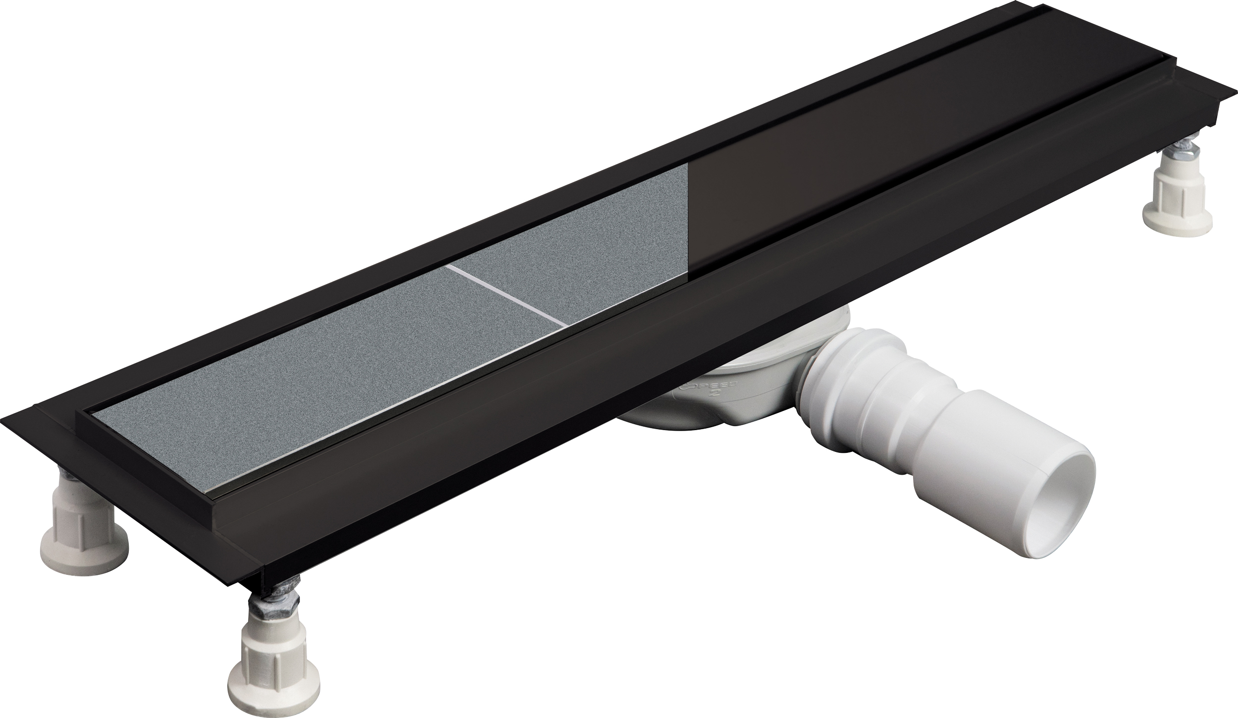 Darmowa Dostawa - Odpływ liniowy 70 cm czarny Deante Neo KNSN07D